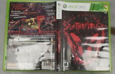 Splatterhouse (Microsoft Xbox 360, 2010) With Manual
