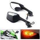 Rearview Mirrors & Turn Signal LED For Honda CBR250R CBR300R CBR500R CBR650F/R (For: Honda CBR300R)