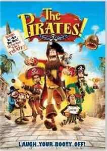 The Pirates! Band of Misfits DVD    ** Widescreen Disc Only **   GOOD