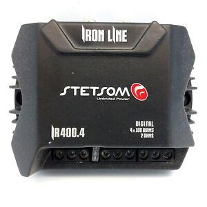 Stetsom Iron Line IR 400.4 400W 4-Channel Power Amplifier