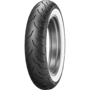 Dunlop American Elite MT90B16 130/90-16 72H Whitewall Front Tire Harley Touring