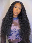 UNice Cambodian Deep Curly Wave 3 bundles Human Hair Extension With Lace Closure