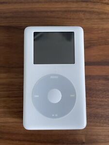 Apple iPod Photo 4th Generation 20GB White (A1099 / MA079LL/A)New Battery, As Is