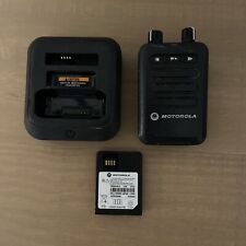 MOTOROLA MINITOR VI - UHF 450-486 MHZ, 5 CHANNEL PAGER TESTED w/ Battery + Dock