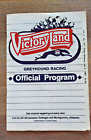Vintage 1985 Victory Land Greyhound Racing Program Shorter Alabama