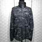 Cabi Jacket Style 3911 Black Gray Camouflage Full Zip ATC Jacket Size Medium