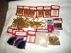 Lot Fibre Craft Jewelry Making Beads Feathers Pearls Beads Wire all NIP