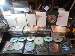 Wholesale Lot of 62 Used DVDs Assorted Bulk Video DVDs Movies Some Without Case.