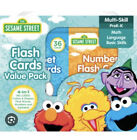 SESAME STREET Flash Cards 4-in-1 Value Pack, Multi-Skill  PreK-K  NEW