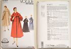 Vogue Pattern V1977 - Misses' Coats Vintage 1955 - Slightly Flared coat ,,,,