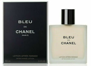 BLEU de CHANEL for Men 3.4oz / 100ml After Shave Lotion NEW IN BOX
