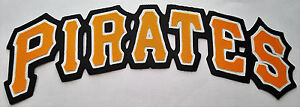 HUGE PITTSBURGH PIRATES IRON-ON PATCH - 3.25