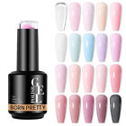 BORN PRETTY 15ml Rubber Base Gel Jelly Nude Pink Soak Off UV LED Nail Gel Paint