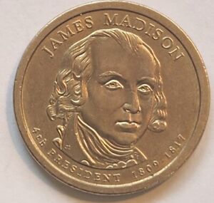 1$ Dollar 2007-D, James Madison, Presidents