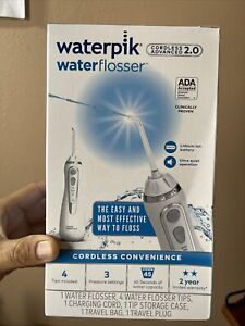 Waterpik WP-580CD Cordless Advanced 2.0 ADA Water Flosser White Open Box