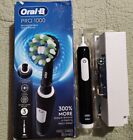 Oral-B Pro 1000 Electric Rechargeable Toothbrush BLACK - New/Open Box