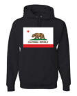California Republic  State Flag Bear Unisex Hoodie Sweatshirt