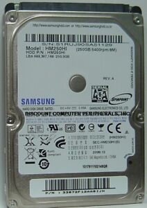 NEW HM250HI Samsung 250GB 2.5in 9.5MM SATA Hard Drive New Old Stock USA Seller