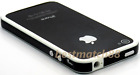 for iPhone 4 4s hard tpu silicone bumper case cover black white BUMPER cover