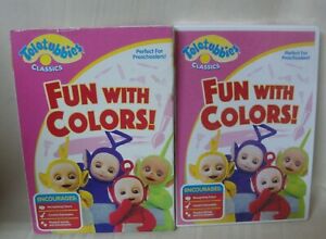 Teletubbies Classics FUN WITH COLORS DVD + SlipCover  NEW & SEALED Vintage