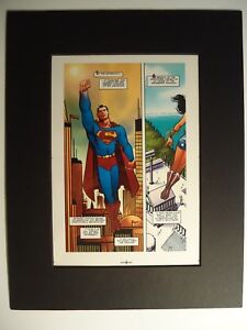 DC COMICS  TRINITY # 3 Pg 33  MATT WAGNER PRODUCTION ART WONDER WOMAN & SUPERMAN