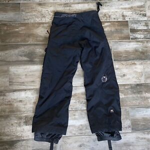 SPYDER Boys Insulated youth size 10 BLACK Ski Snowboard Snow pants Team venom XT