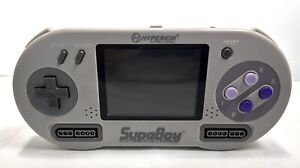 Hyperkin SupaBoy Handheld Video Game Console Super Nintendo Untested