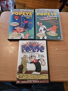 Popeyes & Friends 3 DVD Lot