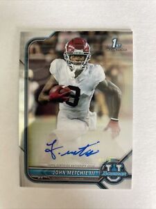 New Listing2022 Bowman JOHN METCHIE Auto Refractor Rookie 1st RC