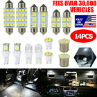 14Pcs T10 36mm LED Lights Interior Car Accessories Kit Map Dome License Plate  (For: 2009 Ford Flex)