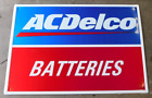 NOS General Motors AC Delco Dealer Chevrolet Display ACDelco Batteries