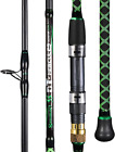 Saltwater Surf Spinning Fishing Rod Carbon Travel Beach 2-Pieces 9'/10'/11'/12'