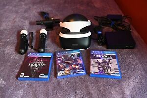 Playstation 4 VR (PSVR) With Skyrim VR and Firewall Zero Hour