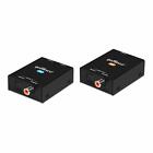 Gofanco Coaxial/Toslink Over CAT5e/6 Extender, 5.1 ch Dolby/DTS Audio - (984ft)