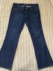 7 for all mankind jeans men 34x34 Flare Legs   Dark Wash Stretched  Vintage