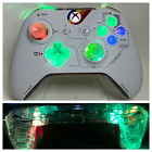 Starfield Microsoft Xbox One Controller - White - w custom LED mod - great GIFT