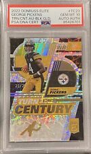 PSA 10 Gold Signature George Pickens Turn of the century Auto Steelers