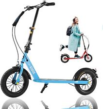 Youth Scooter for Kids and Teens Folding Design, 10-Inch Wheels Air-Filled Tires