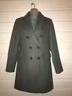 NWT MNG Wool Blend Double Breasted Winter Coat Size M