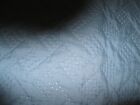 New ListingLARGE BABY BLUE QUILTED BED SPREAD 90X84