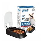 PAWISE Automatic Pet Feeder for Dogs and Cats 1.5 Cup Food Dispenser Feeder w...