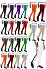 Mens Slim Fit Single Stripe Holiday Track Pants Ankle Zipper Jogger Casual Pants