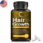 60 Pills Hair Growth Vitamins For Adults, Prevent Hair Loss, Promote Grow Hair