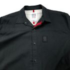 TOPO Designs Ripstop Field Shirt Large Black Snap Long Sleeve Casual Shirt