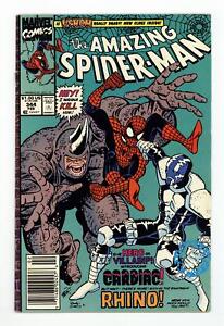 Amazing Spider-Man #344N Newsstand Variant VG+ 4.5 1991 1st app. Cletus Kasady