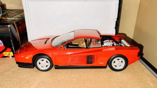 Monogram 1/12 Ferrari Testarossa Plastic Model Kit For Parts or Restoration 2803