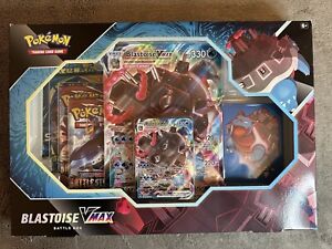 Pokémon TCG Blastoise VMAX Battle Box Brand New / Factory Sealed