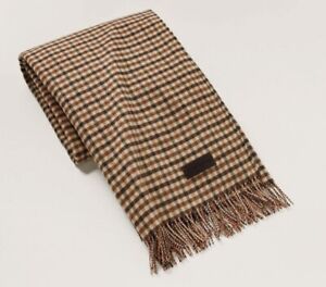 Ralph Lauren Home Byrdcliffe Checkered Wool Throw Blanket 55
