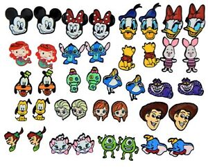 Disney Character Themed Earrings Jewelry Sets - Large Selection - Brand New