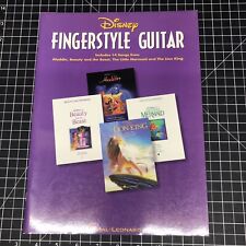 DISNEY FINGERSTYLE GUITAR MUSIC BOOK LION KING ALADDIN BEATUY AND THE BEAST New